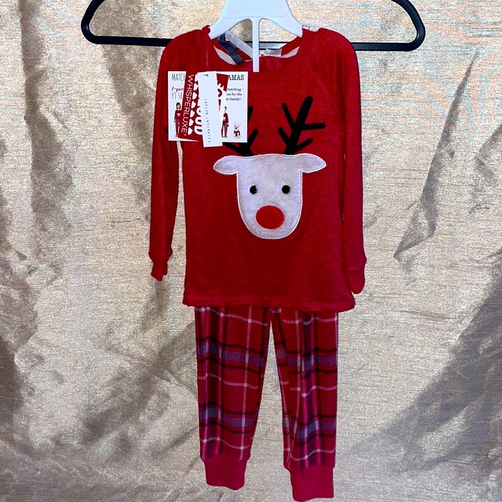 NEW.  Holiday pajamas Unisex Size 3T.